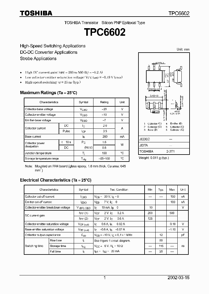 TPC6602_1121633.PDF Datasheet