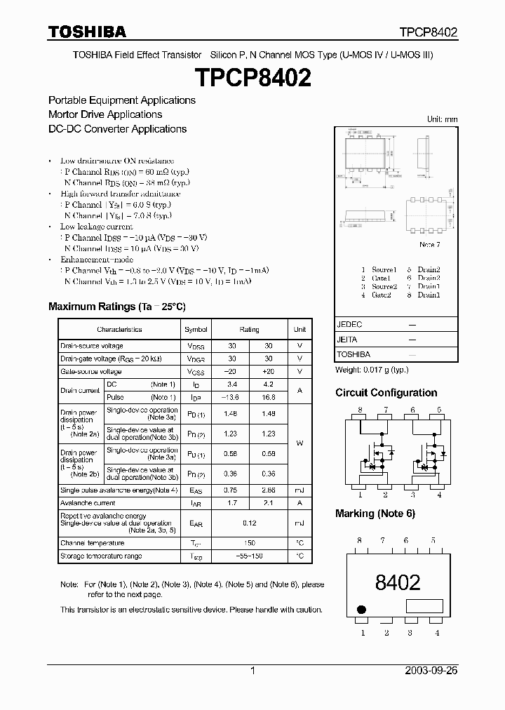 TPCP8402_1328024.PDF Datasheet