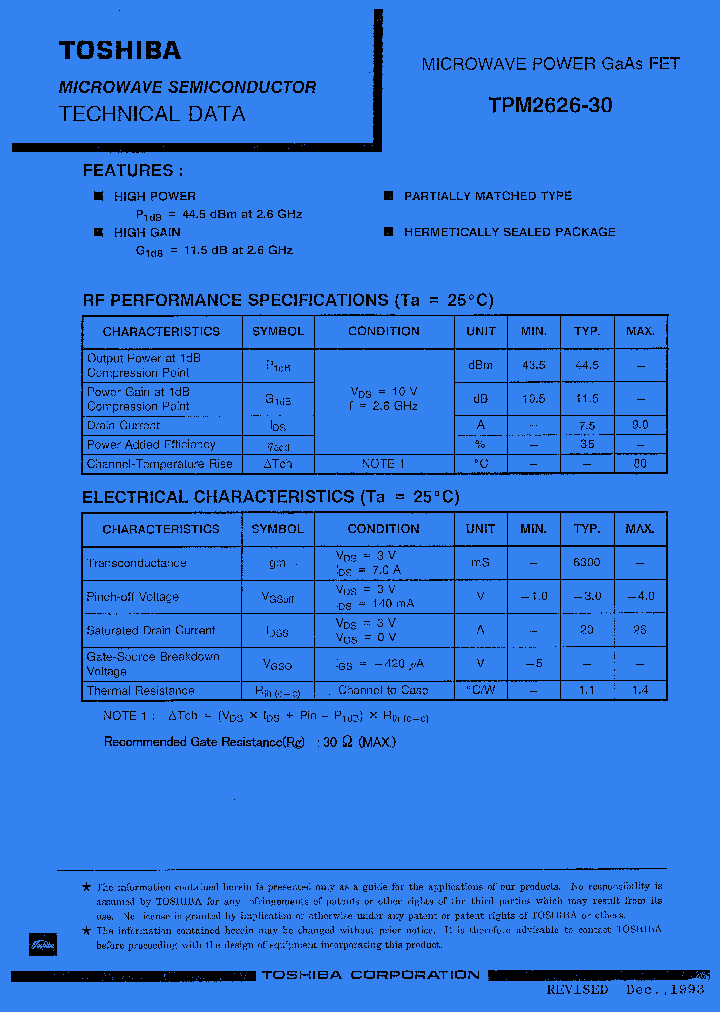 TPM2626-30_1328128.PDF Datasheet
