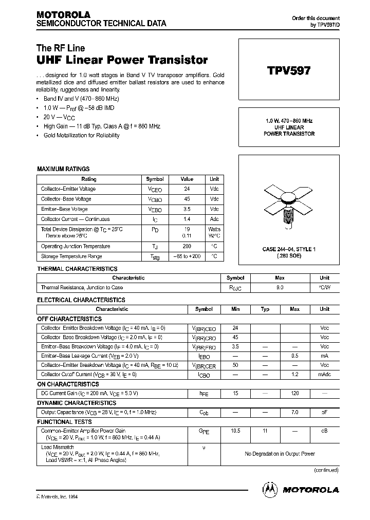 TPV597_1328638.PDF Datasheet