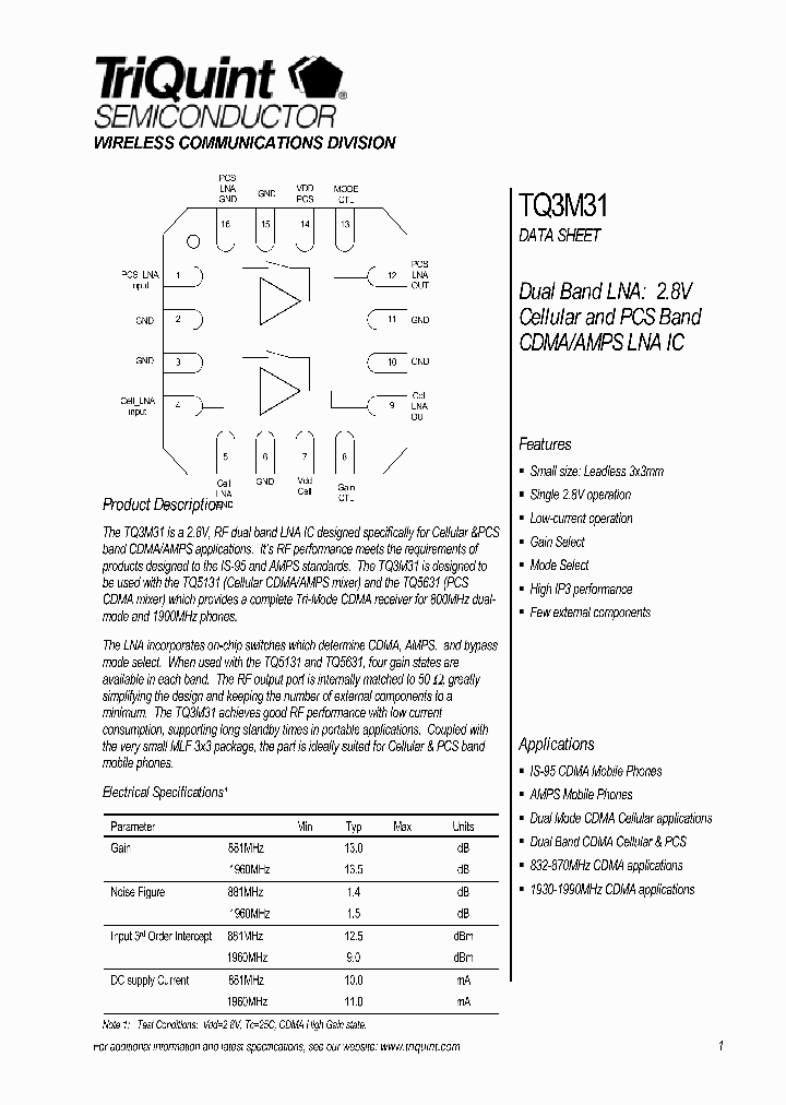 TQ3M31_1328669.PDF Datasheet