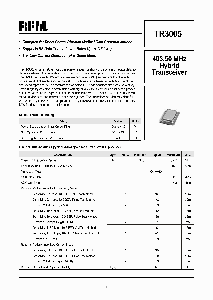 TR3005_1328758.PDF Datasheet
