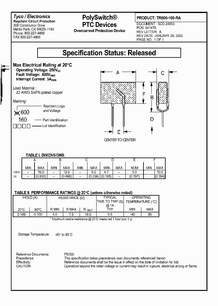 TR600-160-RA_1172171.PDF Datasheet