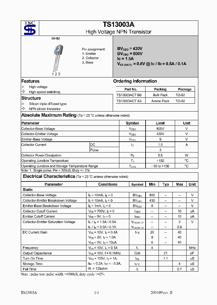 TS13003ACTB0_1328865.PDF Datasheet