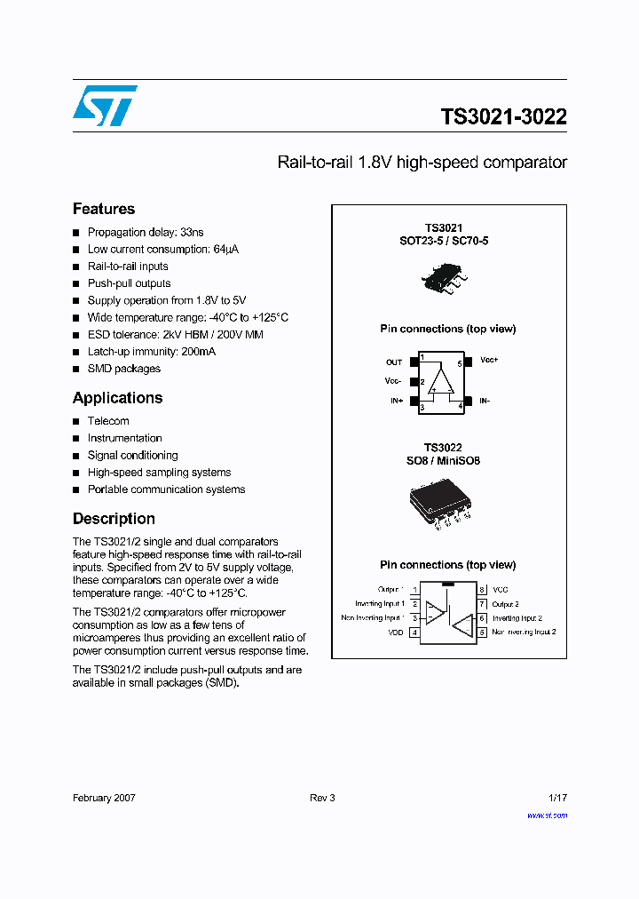 TS3022IST_1328931.PDF Datasheet
