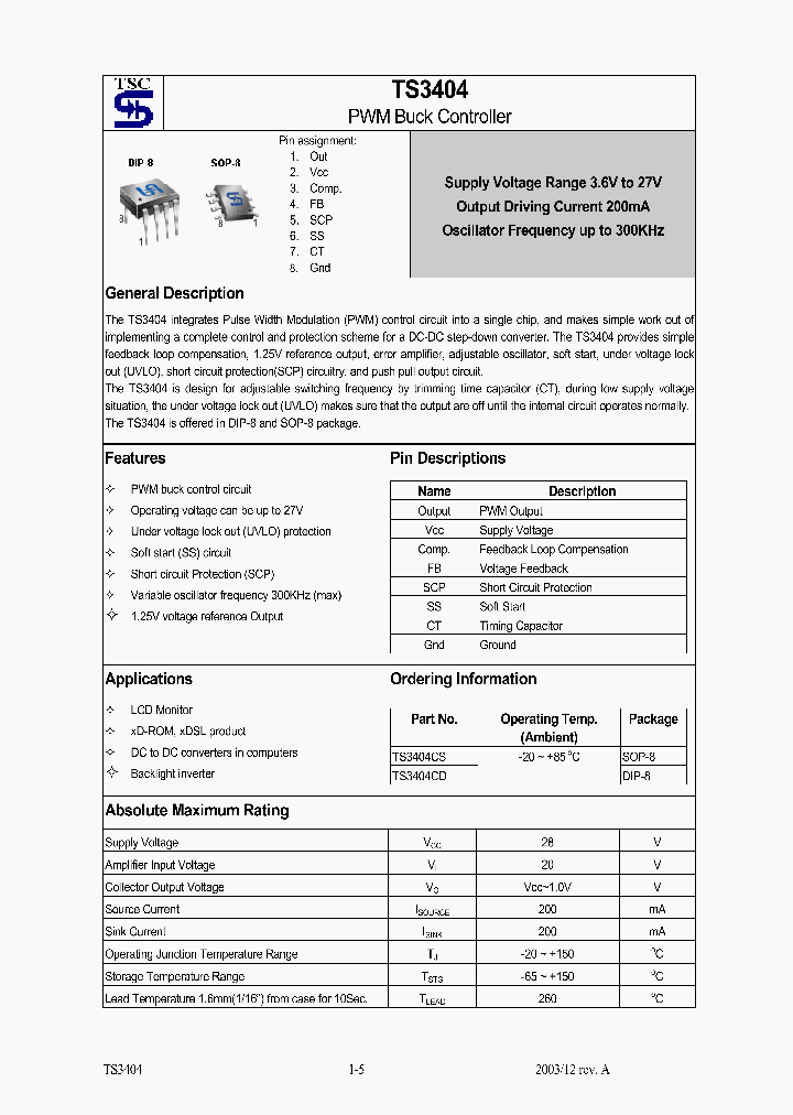 TS3404CS_1328942.PDF Datasheet