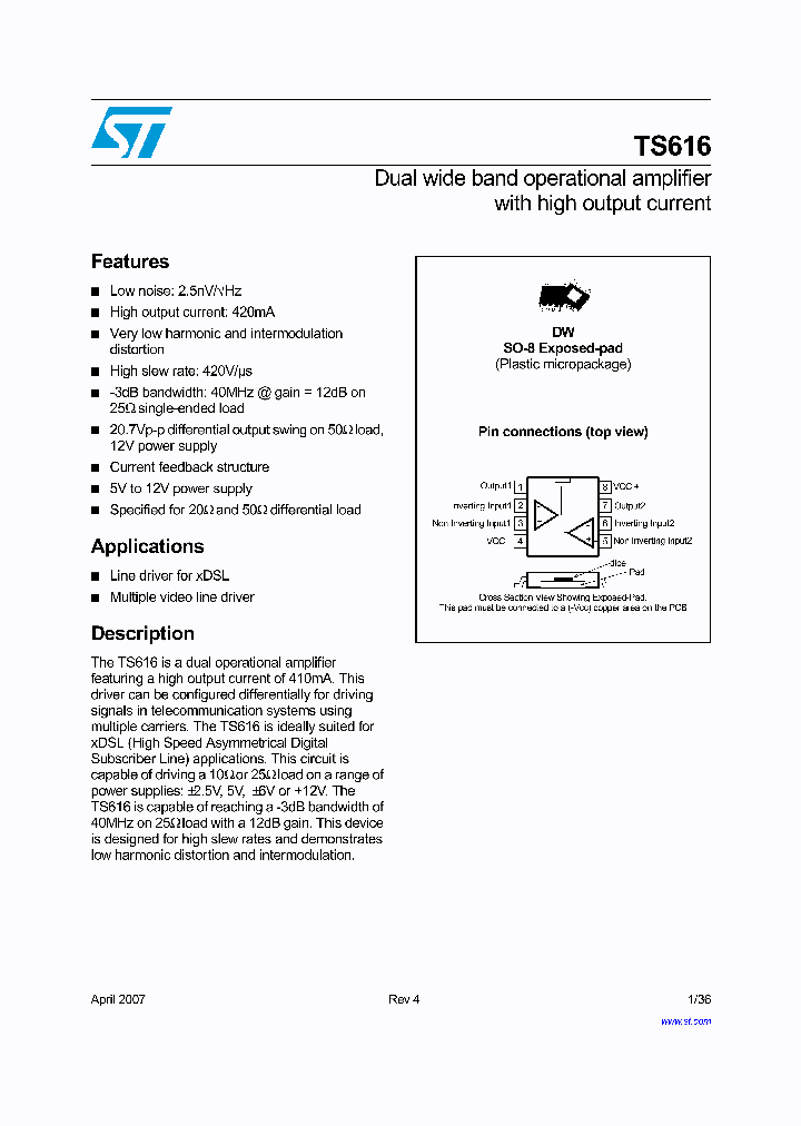 TS61607_1329082.PDF Datasheet