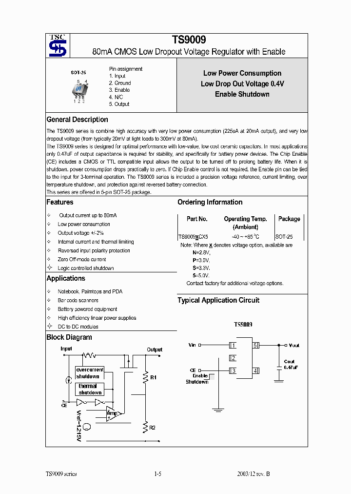 TS9009SCX5_1329165.PDF Datasheet