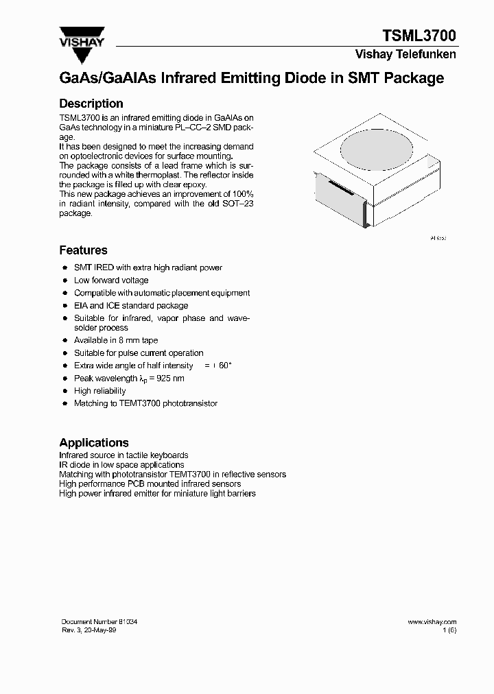 TSML3700_1329554.PDF Datasheet