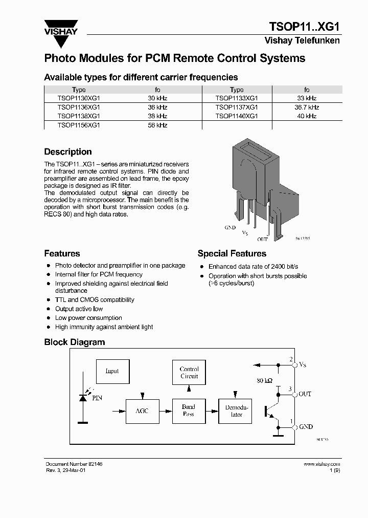 TSOP1156XG1_1329571.PDF Datasheet