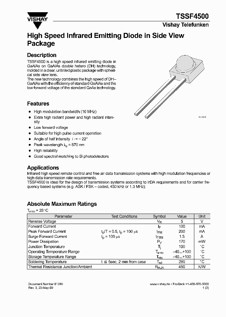 TSSF4500_1329729.PDF Datasheet