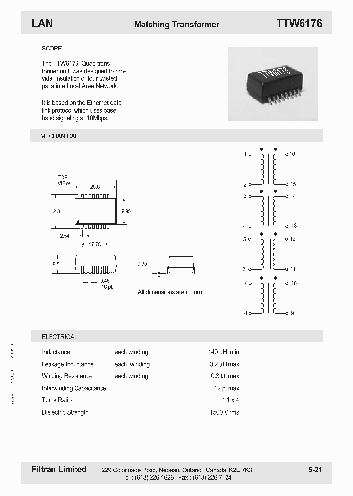 TTW6176_1329792.PDF Datasheet