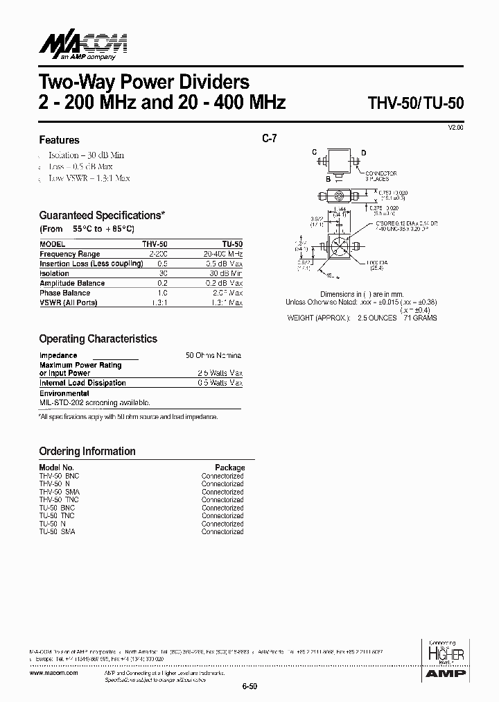 TU-50TNC_1329794.PDF Datasheet