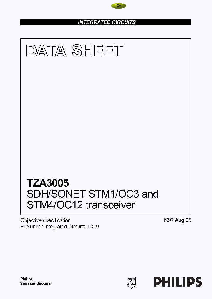 TZA3005H_1329988.PDF Datasheet