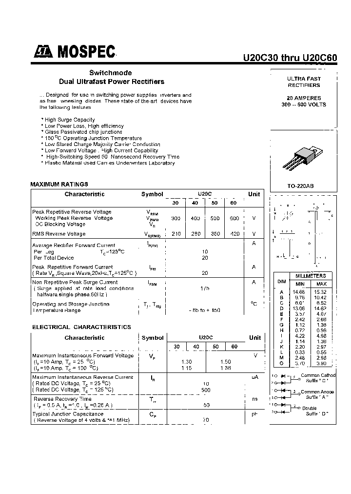 U20C60_1330079.PDF Datasheet