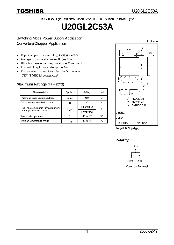 U20GL2C53A_1330085.PDF Datasheet