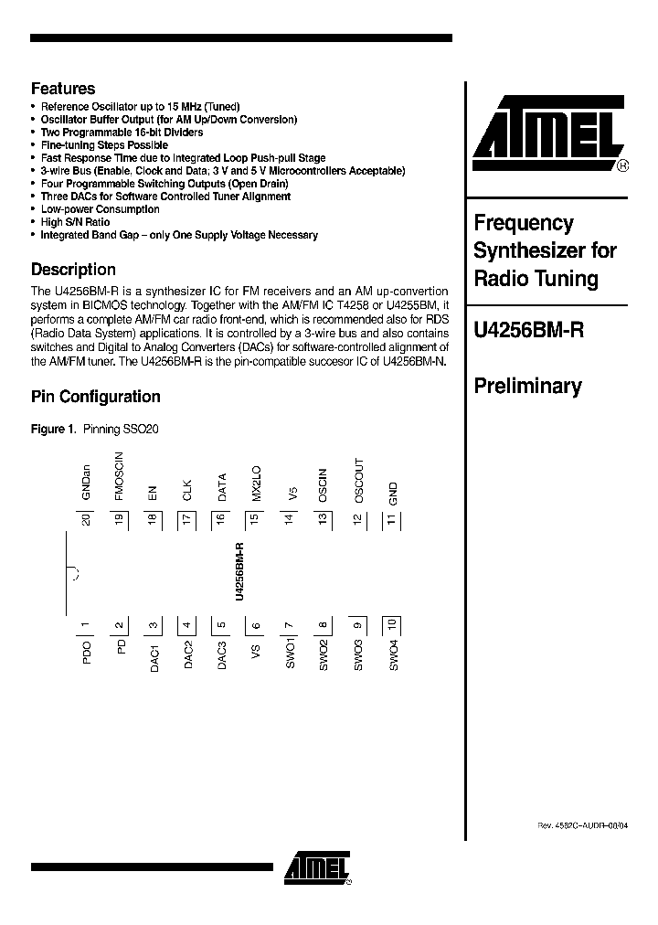 U4256BM-RSG3_1330221.PDF Datasheet