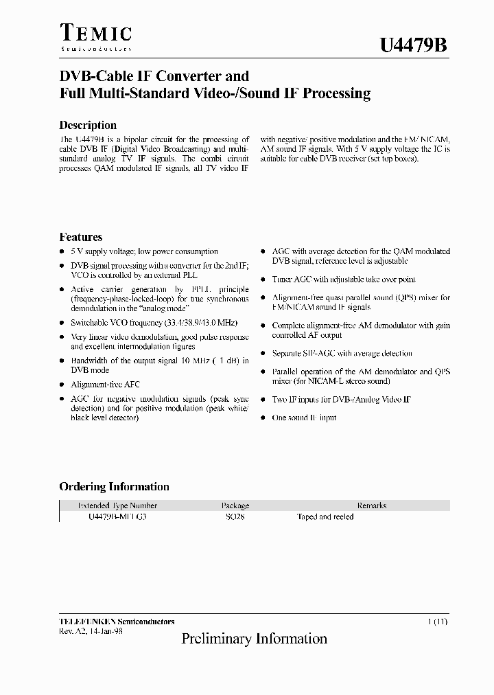 U4479B_1149099.PDF Datasheet