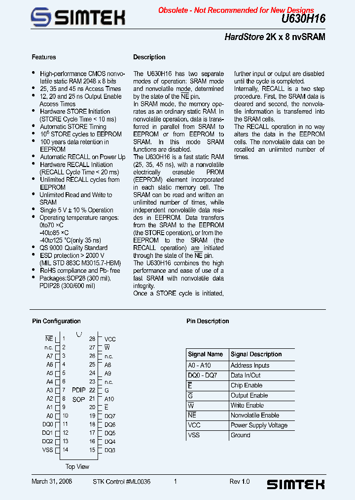 U630H16SK45G1_1330301.PDF Datasheet