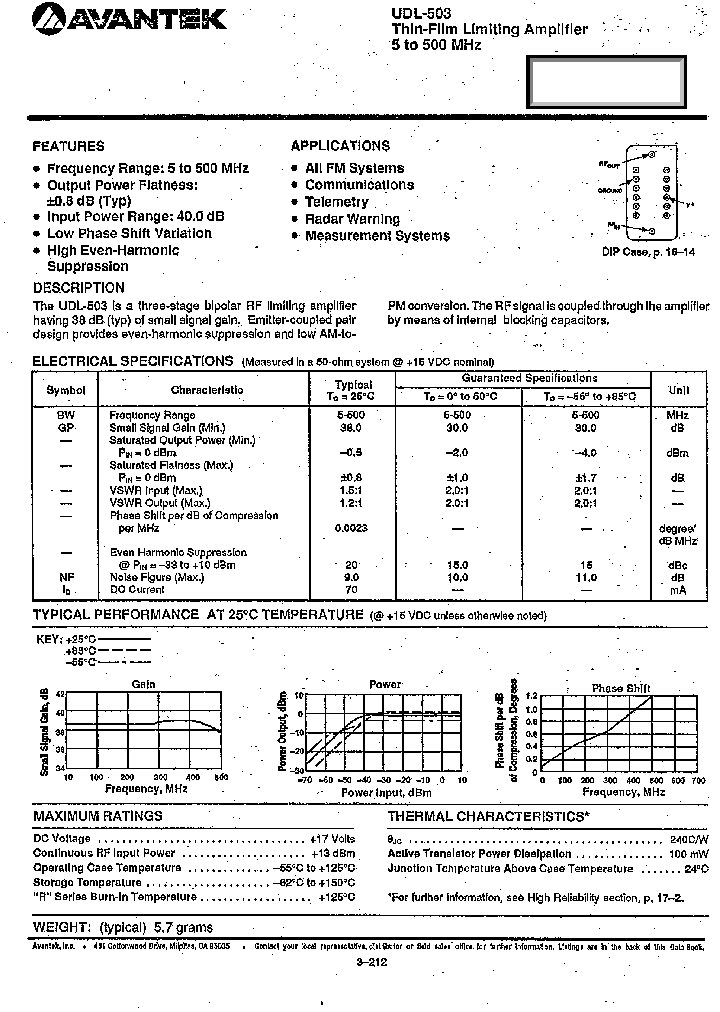 UDL-503_1330824.PDF Datasheet