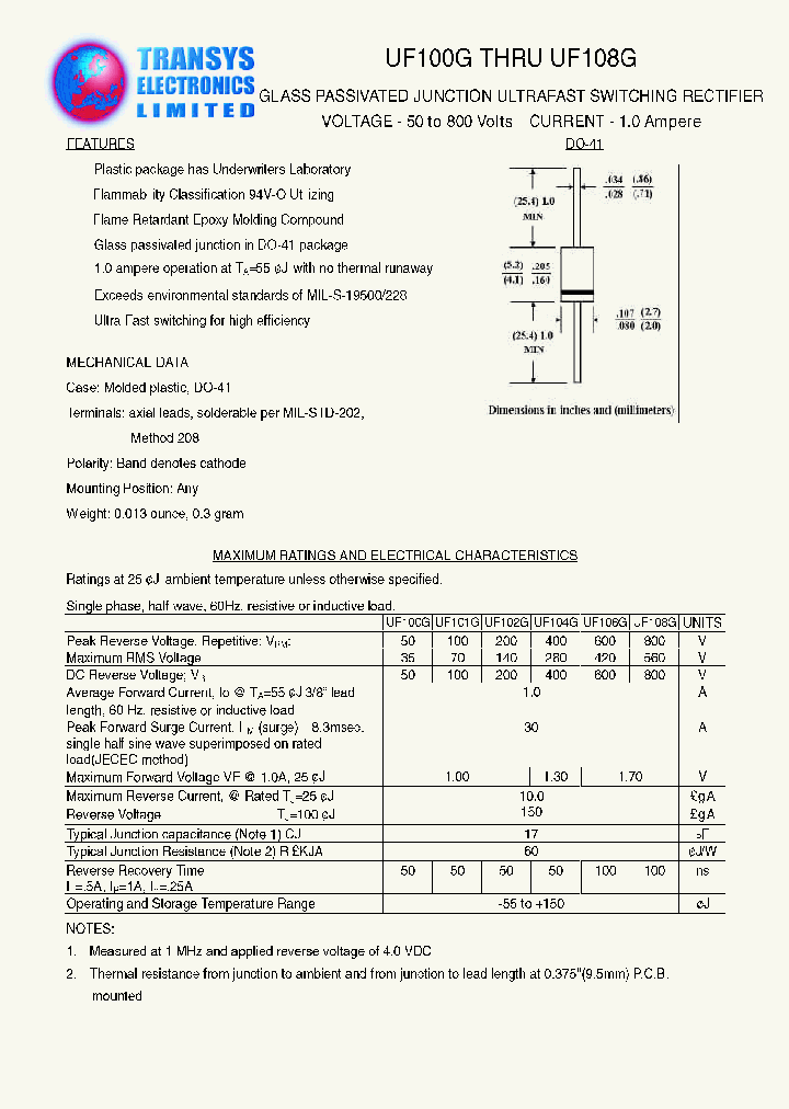 UF108G_1330933.PDF Datasheet
