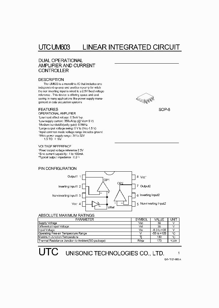 UM603_1331359.PDF Datasheet