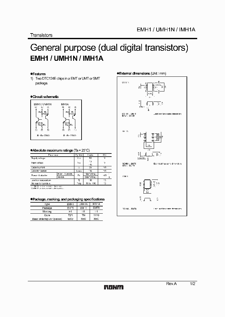 UMH1N_1331481.PDF Datasheet