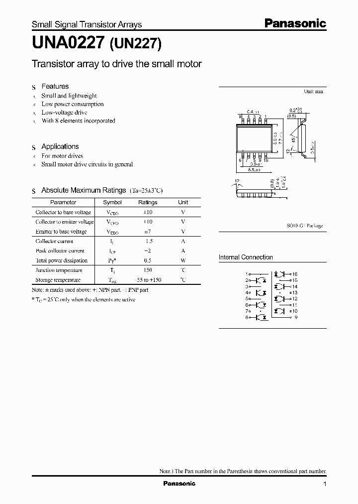 UNA0227_1331600.PDF Datasheet