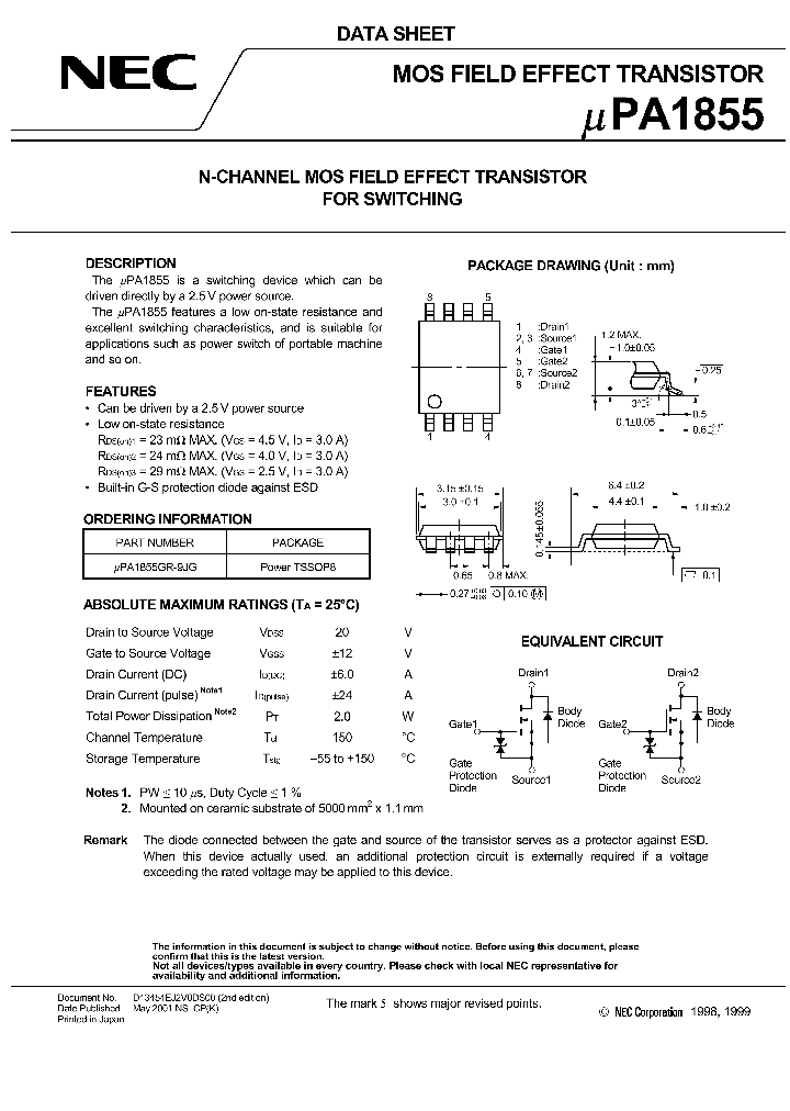 UPA1855_1021999.PDF Datasheet