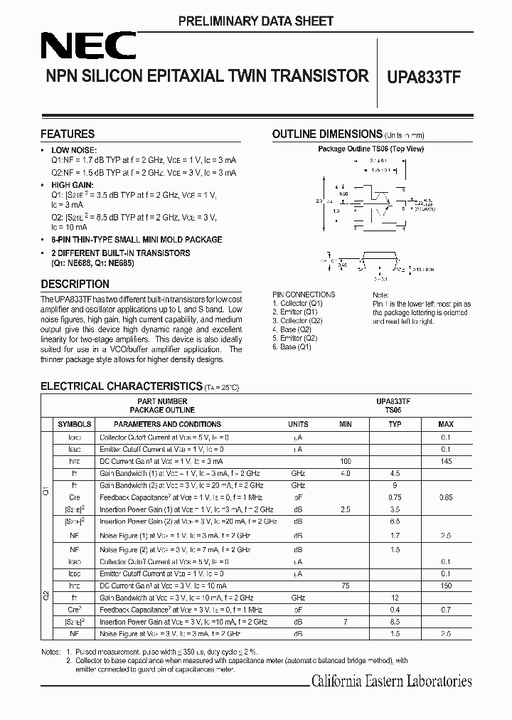 UPA833TF99_1169930.PDF Datasheet