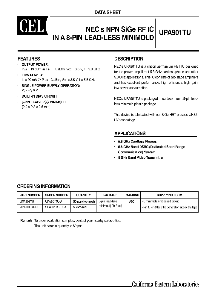 UPA901TU-T3-A_1331836.PDF Datasheet