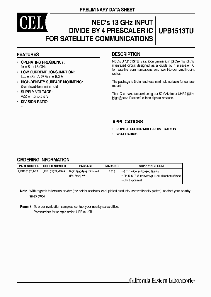 UPB1513TU-E2-A_1331851.PDF Datasheet