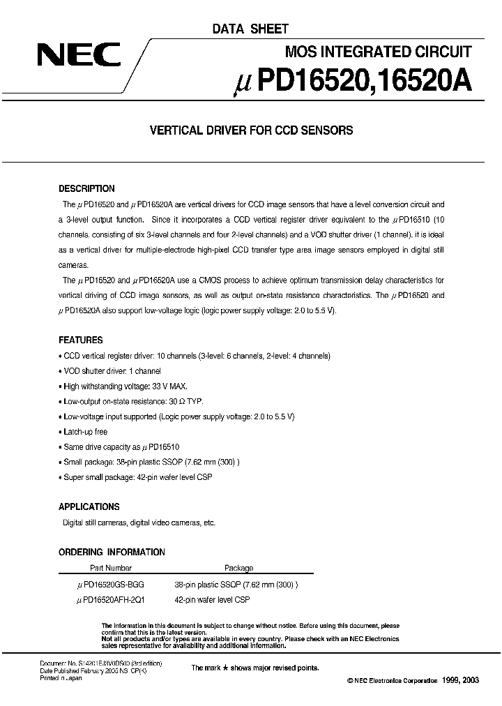 UPD16520GS-BGG_1332156.PDF Datasheet