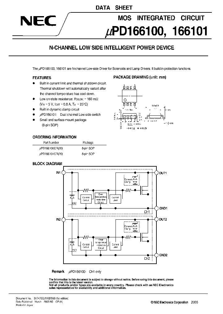 UPD166101GR20_1332158.PDF Datasheet