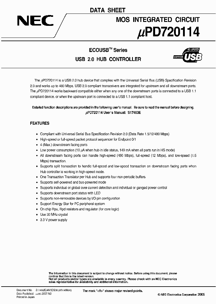UPD72011407_1015763.PDF Datasheet