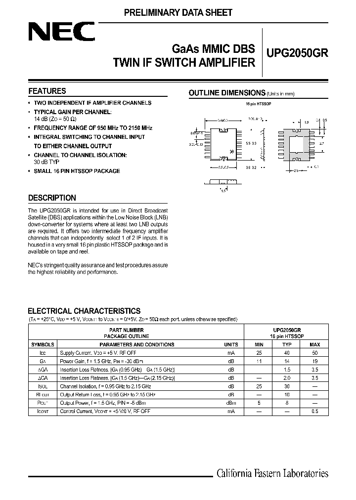 UPG2050GR-E1_1332693.PDF Datasheet