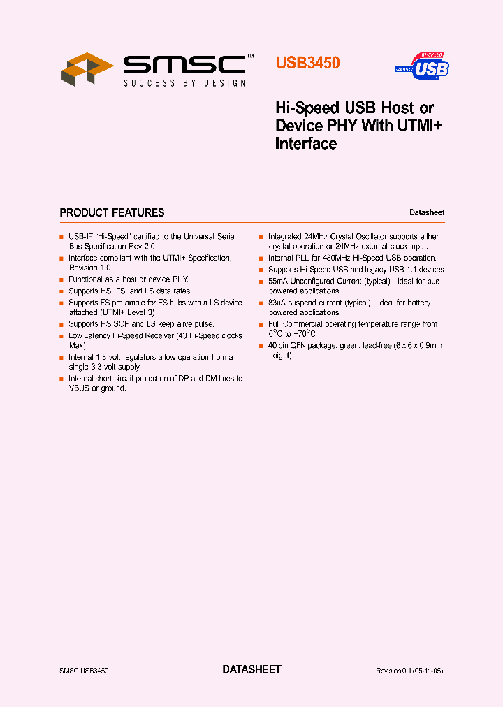 USB3450-FZG_1332940.PDF Datasheet