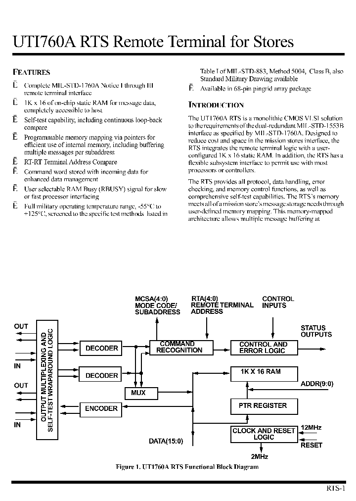 UTI760A_1333165.PDF Datasheet