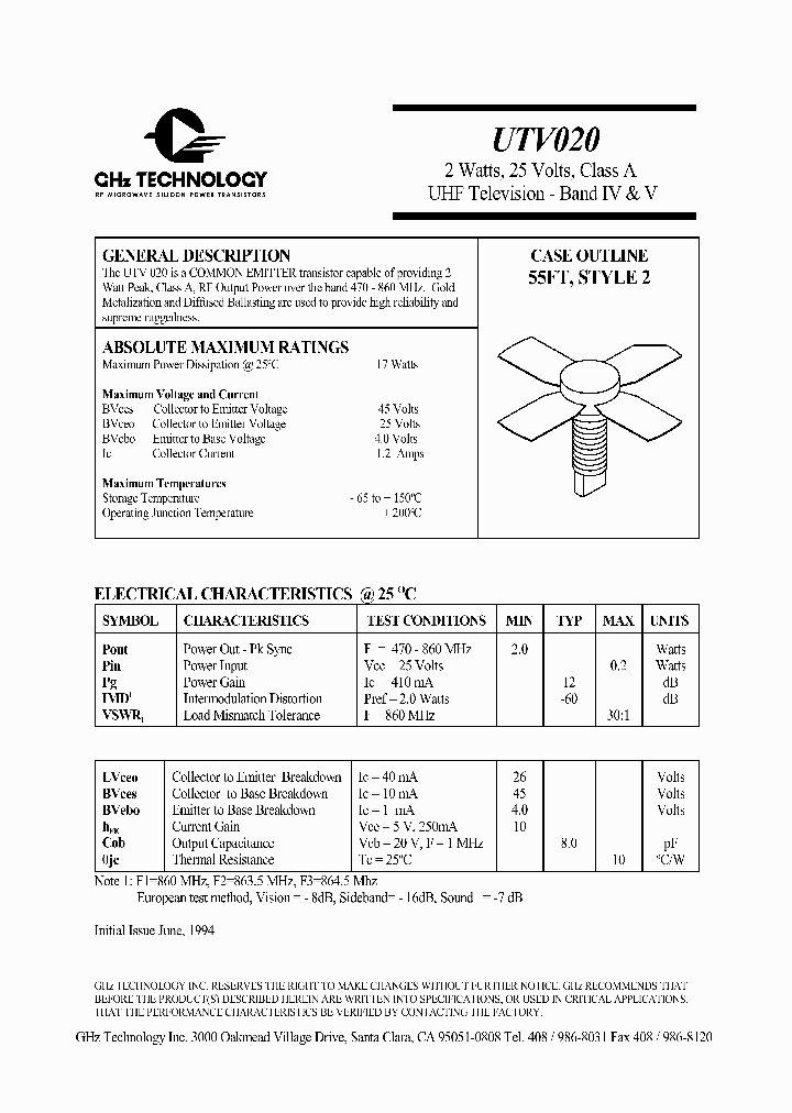 UTV020_1333172.PDF Datasheet