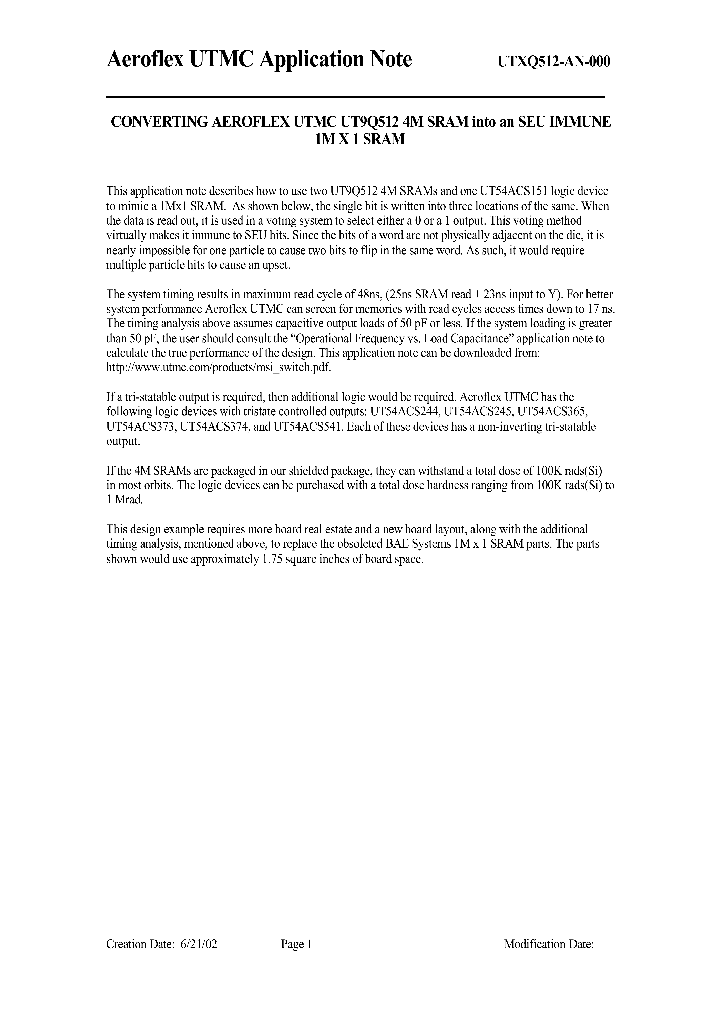 UTXQ512_1333180.PDF Datasheet