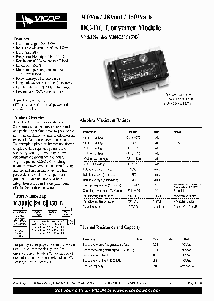V300C28T150B_1333410.PDF Datasheet