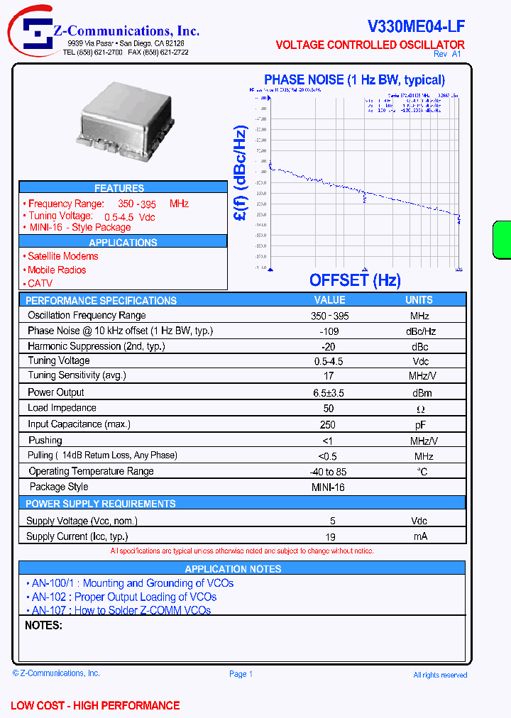 V330ME04-LF_1333438.PDF Datasheet