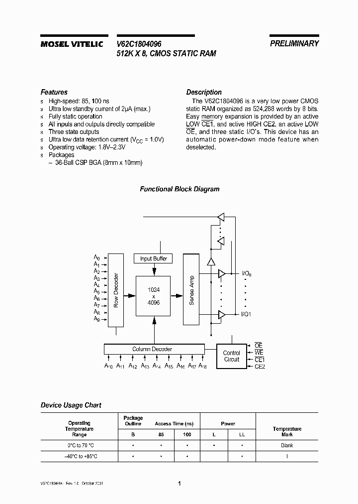 V62C1804096_1333861.PDF Datasheet