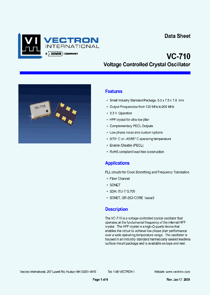 VC-710-DFF-GFM-200000_1334184.PDF Datasheet