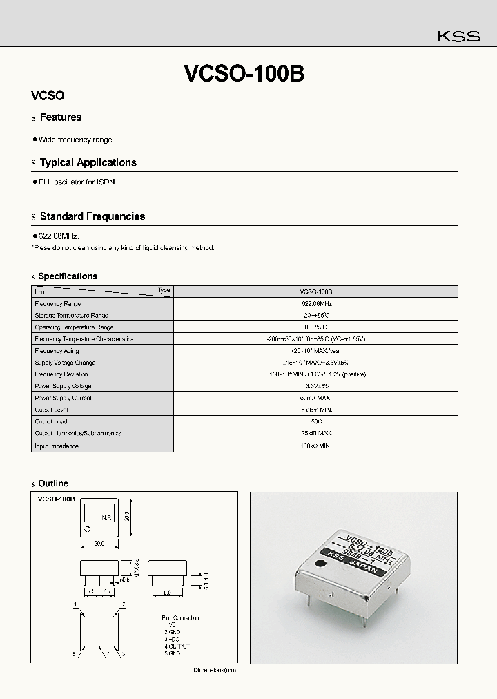 VCSO-100B_1334240.PDF Datasheet