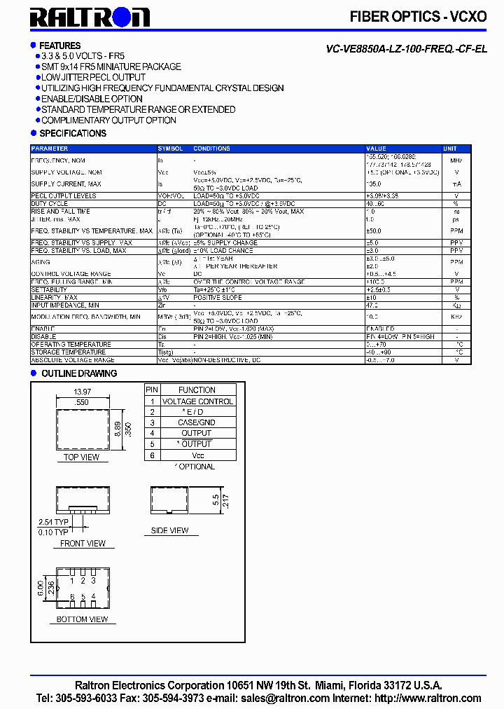 VC-VE8850A_1334255.PDF Datasheet