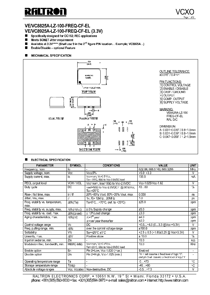 VE8825A_1334306.PDF Datasheet