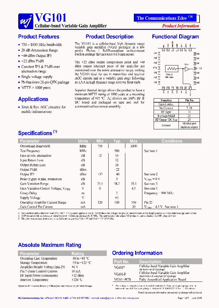 VG101-F_1096075.PDF Datasheet