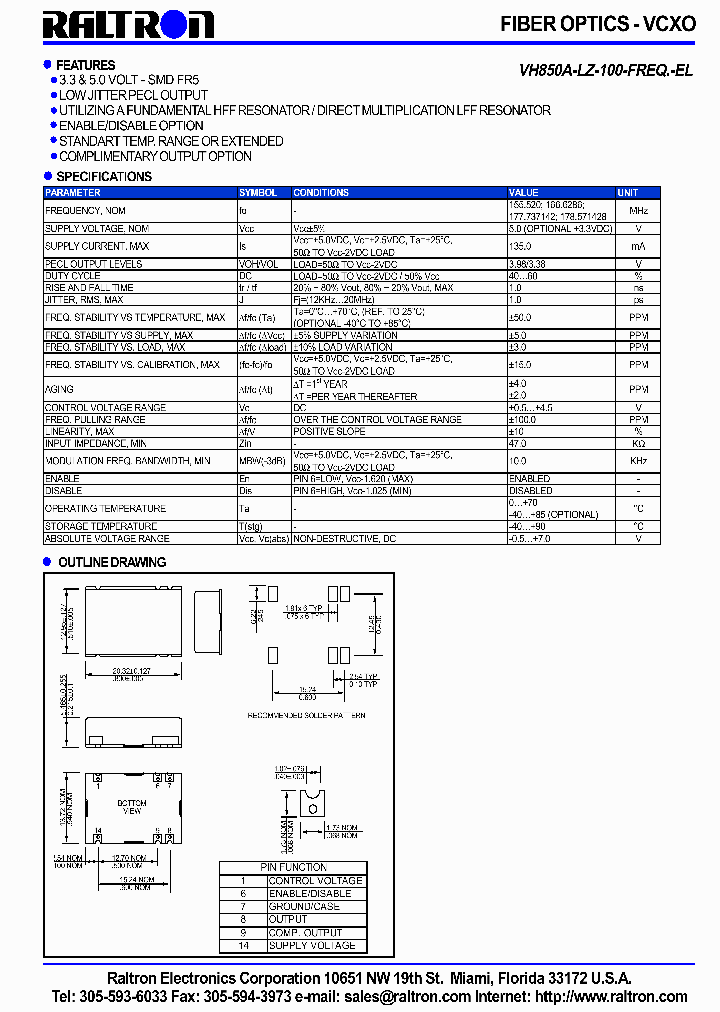VH850A-LZ-100-FREQ-EL_1334382.PDF Datasheet