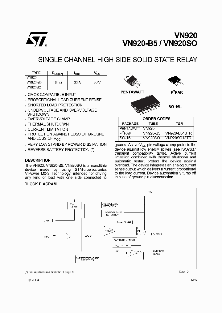 VN920SO13TR_1334691.PDF Datasheet